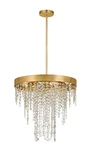 Crystorama Lighting Group WIN-615-CL-MWP Winham 20"W Gold. Fixed Price $998.00.