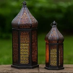 Best Vela Lanterns Large Temple Tower Moroccan Lamp Decorative Candle. Fixed Price $62.45.