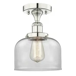 Innovations Lighting 616-1F-9-8 Bell Semi-flush 8"W Nickel. Fixed Price $165.00.
