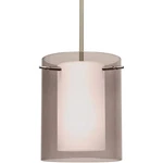 Besa Lighting 1TT-S00607-SN Open Box Pahu 8 Pendant Satin Nickel. Fixed Price $199.00.