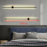 Modern Linear Pendant Lamp Acrylic Led Strip Living Room Lighting Fixture. Fixed Price $47.69.