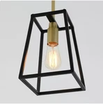 Artika Carter 1-LIGHT Farmhouse Modern Industrial Pendant Fixture, Gold. Fixed Price $34.99.