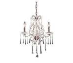 Elk Lighting 17-IN 3-LIGHT Rust Crystal Chandelier Portfolio. Fixed Price $79.00.