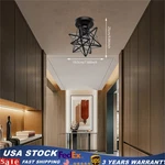 Moravian Star Flush Mount Ceiling Lamp Glass Lighting Fixture Durable Usa. Fixed Price $39.95.