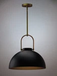 Kuzco Harper 60-WATT 1-LIGHT Matte Black Pendant PD504016MB. Fixed Price $227.95.