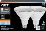 Feit Electric PAR38 Adjustable White Led Light Bulb, Selectable Color Temperatur. Fixed Price $34.81.