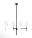 Visual Comfort Baker Large Chandelier W Natural Paper Shades Thomas Brien. Fixed Price $278.07.
