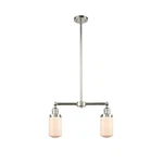 Innovations Dover Light Chandelier, Nickel/m White 209-PN-G311-LED. Fixed Price $459.36.