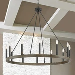 Vanity Art 12 Lights Wagon Wheel Chandelier Lighting Farmhouse Candle Ceiling.... Fixed Price $125.00.