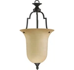 Quorum 817-44 Coventry 13.25" Pendant In Toasted Sienna. Fixed Price $348.00.