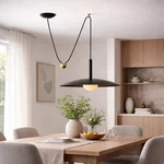 Mid Century Modern Pendant Light Italian Stilnovo Style Brass Ceiling Lamp. Fixed Price $390.71.