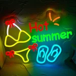 Hot Summer Neon Sign Led Acrylic Bikini Lights For Bedroom Home Bar Wall Decor. Fixed Price $27.99.