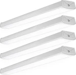 Sunco Pack Led Wraparound Fixture 4FT, Garage Ceiling Lights, Linkable. Fixed Price $124.95.