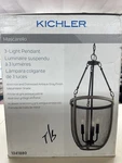 Kichler Mascarello Anvil Iron Distressed Antique Gray Pendant Light. Fixed Price $104.99.