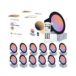 12 Pack Black Smart Recessed Lighting 6 Inch, Ultra-thin Led .... Fixed Price $218.71.