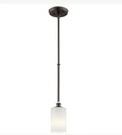 Kichler Lighting 43927OZ Joelson Mini Pendant Olde Bronze. Fixed Price $43.12.