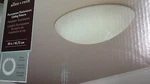 Allen + Roth Tan Flush Mount Fluorescent Light Model #: DTB17CIR32W. Fixed Price $55.00.