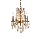Elegant Lighting Rosalia 17" 4 Royal Crystal Chandelier. Fixed Price $1010.00.