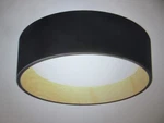 Artika Alton 13 In. 1-LIGHT Modern Black & Wood Integrated Led Cct Flush Mount. Fixed Price $60.75.