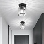 Goeco 2 Pack Crystal Ceiling Light, Modern Industrial Semi Flush Mount Ceilin.... Fixed Price $73.89.