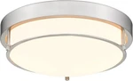 Cargifak Close To Ceiling Light Fixtures Bushed Nickel 4822-BN *new Box*. Fixed Price $44.99.