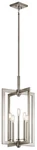 Kichler 43900CLP Cullen 5-LIGHT Large Foyer Pendants In Classic Pewter. Fixed Price $559.99.