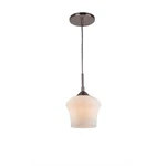 Woodbridge Lighting Belmont 1-LIGHT Mini-pendant, Satin Nickel 12726STN-C20611. Fixed Price $44.99.