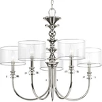 41ELIZABETH 43320-PNI Dale Chandelier Polished Nickel. Fixed Price $172.42.
