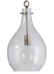 Capital Lighting 333813-471 Pewter Single 12"W Pendant. Fixed Price $354.00.