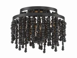 Crystorama Lighting Group POP-A5073 Poppy 15"W Semi-flush Black. Fixed Price $448.00.