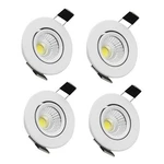 Led Recessed Downlight Zdpcyt 110V Dimmable 3WCOB CRI80 Spotlight Lamp Daylight. Fixed Price $49.41.