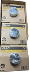 6-PACK Halo Res. Lighting Self Flanged Shower Trim Frosted Glass Lens E26 5". Fixed Price $39.00.