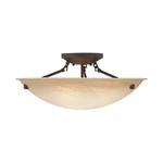 Livex Lighting 5626-07 Home Basics 3 Bronze Semi Flush Medium,. Fixed Price $116.77.