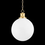 Beverly Pendant By Mitzi Hudson Valley Lighting H770701L-AGB. Fixed Price $395.00.