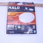 Halo Indoor/outdoor Integrated Led Recessed Light Kit HLB6099FS1EMWR. Fixed Price $16.18.
