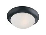Maxim 5852FT Essentials - 585X 3 Light 17"W Flush Mount Bowl Black. Fixed Price $74.00.