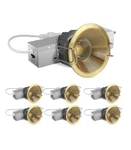 Adetu 2 5CCT Led Recessed Light Gold 6PK Dimmable IP65 780LM Etl. Fixed Price $39.99.
