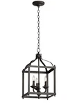 Kichler Larkin Indoor Pendant 3LT Olde Bronze 42566OZ Wrought Iron Chandelier. Fixed Price $98.84.