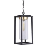 Craftmade ZA4821 Neo 8"W Outdoor Mini Pendant - Midnight Satin Brass. Fixed Price $184.00.