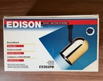 Vintage Edison Track Light - Gold Domed Back Bnib E9302PB. Fixed Price $55.00.