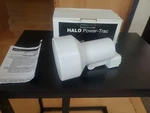 Cooper Halo Power-trac L-735-PX White Cylinder Track Light Head Fixture New. Fixed Price $9.99.