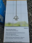 Portfolio - Mini Pendant Fitter Brushed Nickel Finish #0689619 New.. Fixed Price $17.98.