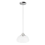 Globe Elecnric Griffin 1-LIGHT Brushed Steel Plug-in Or Hardwire Pendant Lightin. Fixed Price $32.00.