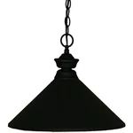 Z-lite 100701MB-MMB Pendant Lights Matte Black. Fixed Price $142.00.