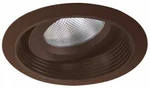 Elco EL376BZ Bronze 6" Adjustable Baffle With Gimbal Trim Ring. Fixed Price $9.99.