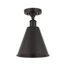Innovations Lighting 516-1C-12-8 Cone Semi-flush 8"W Black. Fixed Price $165.00.
