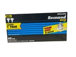 Philips Recessed Flood Lamps 65BR40 Indoor Watt 130V 2000HRS. Fixed Price $19.99.