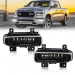 Opp Ulite Ram Led Fog Lights 72W 6500K Clear Lens Dodge 1500 19-21 (2PC) Scratch. Fixed Price $80.77.