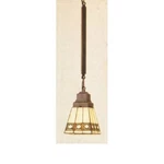 Meyda Tiffany 49106 Diamond Band Mission 7"W Mini Pendant. Fixed Price $257.40.