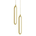 Afx SIEP12LAJD1RND2 Sienna 13" Tall Led Multi Light Pendant - Gold. Fixed Price $169.60.